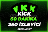 ⭐[1 SAAT] 250 KİCK CANLI İZLEYİCİ OTO TESLİM