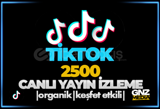 ⭐ 1 Saat 2500 Tiktok Canlı İzleyici ⭐ ⭐ 1 Saat 2500 Tiktok Canlı İzleyici ⭐