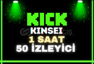1 SAAT 50 Kick CANLI İZLEYİCİ
