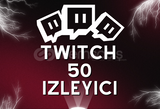 1 SAAT 50 Twitch CANLI İZLEYİCİ