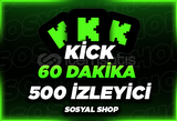 ⭐[1 SAAT] 500 KİCK CANLI İZLEYİCİ OTO TESLİM