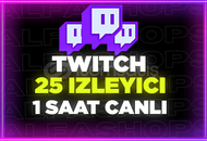 ⭐[1 SAAT] CANLI 25 İZLEYİCİ TWİTCH