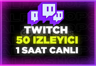 ⭐[1 SAAT] CANLI 50 İZLEYİCİ TWİTCH