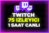⭐[1 SAAT] CANLI 75 İZLEYİCİ TWİTCH