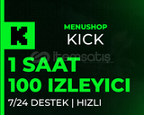 ⭐[1 SAAT] | KİCK 100 CANLI İZLEYİCİ⭐