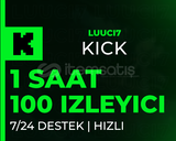 ⭐[1 SAAT] | KİCK 100 CANLI İZLEYİCİ⭐