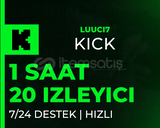 ⭐[1 SAAT] | KİCK 20 CANLI İZLEYİCİ⭐