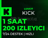 ⭐[1 SAAT] | KİCK 200 CANLI İZLEYİCİ⭐