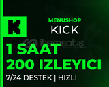 ⭐[1 SAAT] | KİCK 200 CANLI İZLEYİCİ⭐