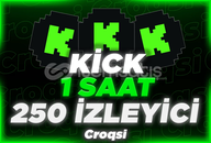 ⭐1 SAAT⭐KİCK 250 İZLEYİCİ⭐