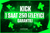 ⭐1 SAAT ⚡KİCK 250 İZLEYİCİ ⭐