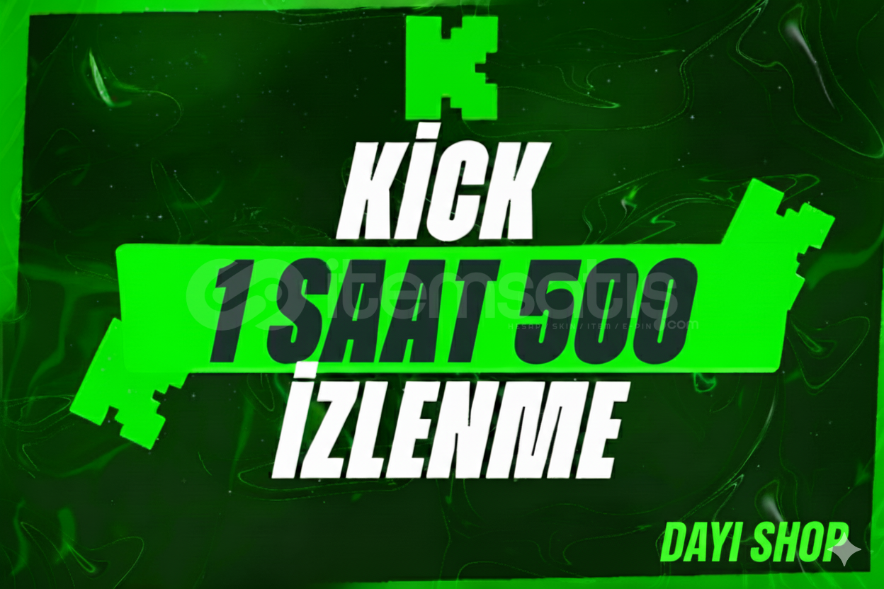 ⏰ 1 SAAT - KİCK 500 İZLEYİCİ ⏰ 1 SAAT - KİCK 500 İZLEYİCİ