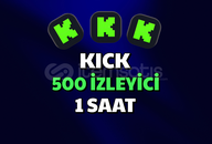 ⭐1 SAAT⭐KİCK 500 İZLEYİCİ⭐