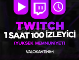 ⭐1 SAAT TWİTCH 100 CANLI İZLEYİCİ⭐