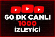 ⭐1 Saat Youtube 1000 CANLI İZLEYİCİ ⭐