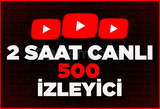 ⭐2 Saat Youtube 500 CANLI İZLEYİCİ ⭐