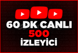 ⭐1 Saat Youtube 500 CANLI İZLEYİCİ ⭐