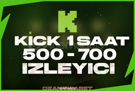 ⭐1 Saatte 500-700 Arası Organik İzlenme⭐