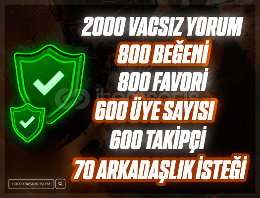 1 SAATTE! CS2 YEŞİL FAKTÖR PAKETİ - VACSIZ  1 SAATTE! CS2 YEŞİL FAKTÖR PAKETİ - VACSIZ