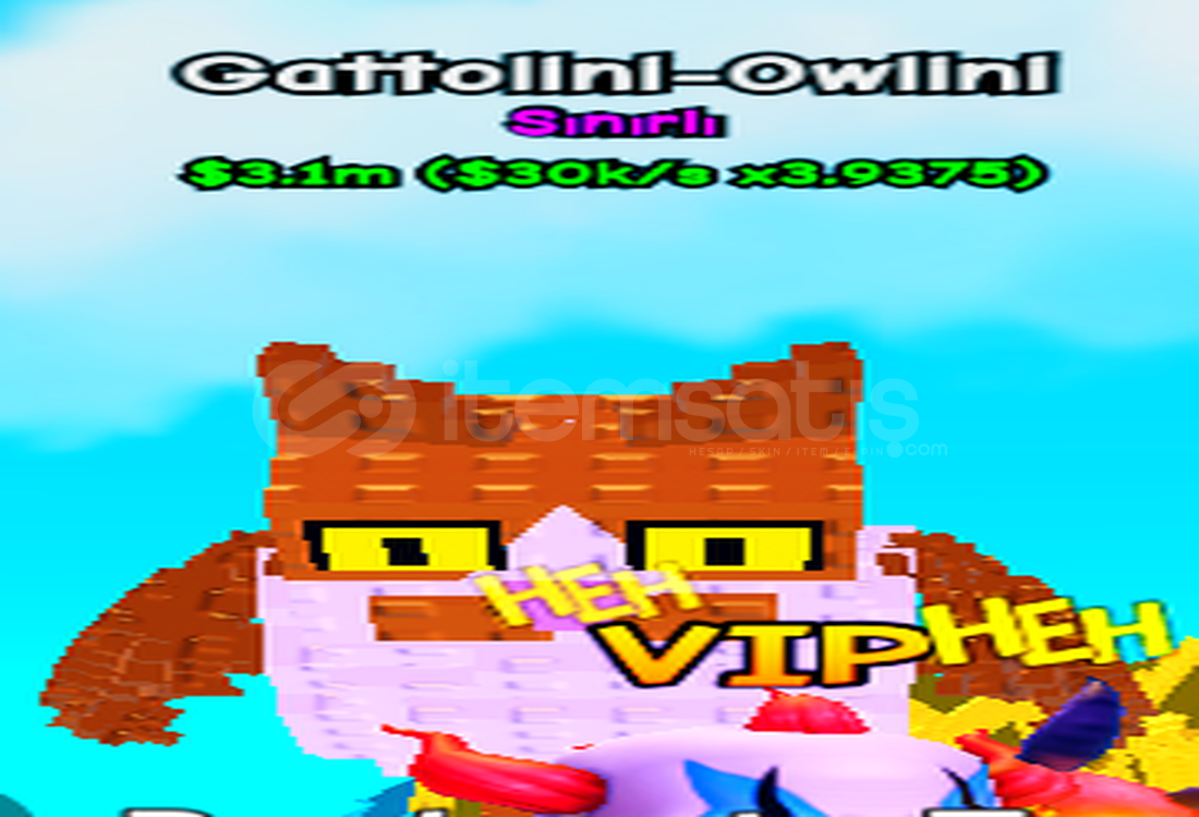 %1 ŞANS ROBUXLU BRAİNROT Gattolini-Owlini UCUZA %1 ŞANS ROBUXLU BRAİNROT Gattolini-Owlini UCUZA