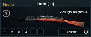 +1 SINIRSIZ KAR 98