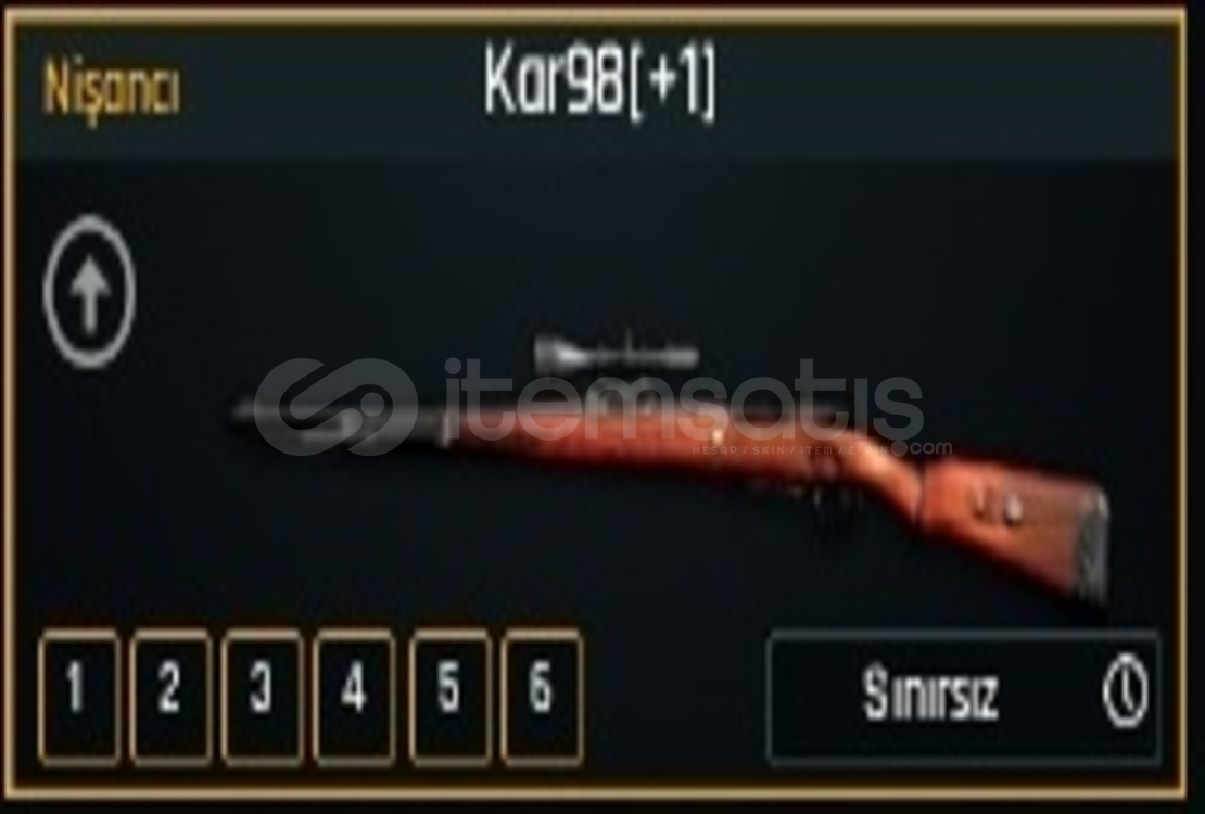 +1 SINIRSIZ KAR98 +1 SINIRSIZ KAR98