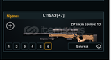 +7 SINIRSIZ L115A3 Piyasada Tek