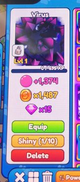 1 X BGS İNF MYTHİC VİRUS