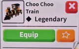 1 X CHOO CHOO TRAİN ADOPT ME 