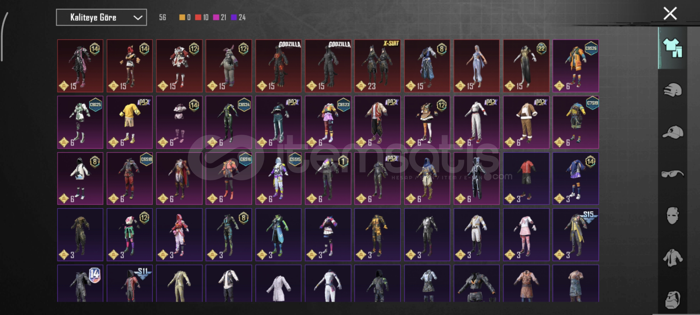 1 x suit Crew Komutan alt  1 x suit Crew Komutan alt