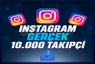 [1 YIL GARANTİ] 10000 GERÇEK TAKİPÇİ