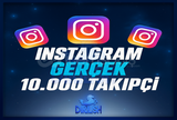 [1 YIL GARANTİ] 10000 GERÇEK TAKİPÇİ