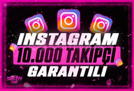 ☘️[1 YIL GARANTİ] 10000 GERÇEK TAKİPÇİ☘️