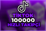 [1 YIL GARANTİ] 100000 TAKİPÇİ TİKTOK HIZLI