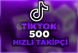 [1 YIL GARANTİ] 500 TAKİPÇİ TİKTOK HIZLI