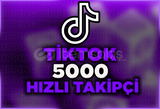 [1 YIL GARANTİ] 5000 TAKİPÇİ TİKTOK HIZLI