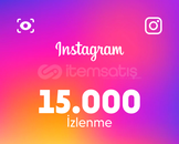 1 Yıl Garanti ✨ Instagram 15000 İzlenme