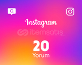1 Yıl Garanti ✨ Instagram 20 Yorum