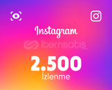 1 Yıl Garanti ✨ Instagram 2500 İzlenme