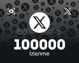 1 Yıl Garanti ✨ Twitter 100000 İzlenme