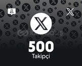 1 Yıl Garanti ✨ Twitter 500 Takipçi
