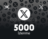 1 Yıl Garanti ✨ Twitter 5000 İzlenme