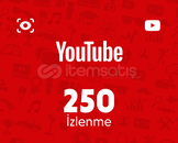1 Yıl Garanti ✨ YouTube 250 İzlenme
