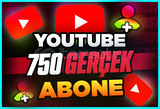 ⭐[1 YIL GARANTİ] Youtube 750 Organik Abone⭐