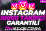 ✅1 Yıl Garantili⭐️10.000 Takipçi⭐️