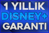 [1 Yıllık] 4K Disney Plus + Garanti