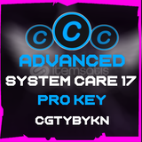 1 YILLIK Advanced SystemCare 17 Pro Key