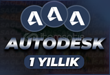 1 Yıllık | Autodesk Tüm Uygulamalar (AutoCad)