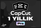 1 Yıllık CapCut Pro | 7/24 Oto Teslimat