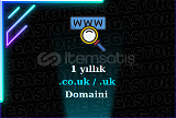 ⭐1 Year .co.uk / .uk Domain ⭐